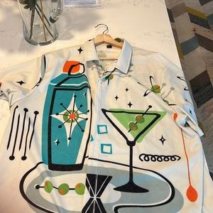 XXL happy hour bowling shirt.